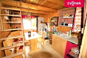 Prodej pozemku se zahradní dřevěnou chatou v Brumově - 6