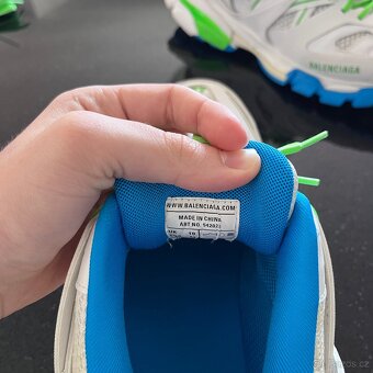 Balenciaga Track - White Blue Green - 6