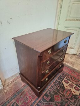 Stylová šuplíková komoda ve stylu George III - 6