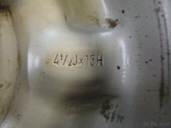 Disky 13"x4,5, 4x100, Kola 13", Ocelové disky. - - 6