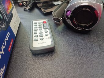 Videokamera Sony DCR-SR52E, HDD 30 GB, krabice, pouzdro - 6