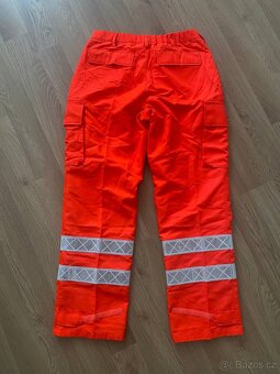 Reflexní Pracovní Kalhoty GORE-TEX Oranžovy - 6