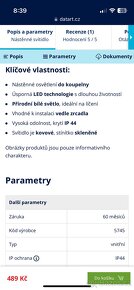 Lampička Rabalux BETTY  NOVÉ - 6