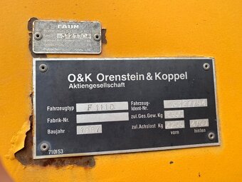 Nakladač FAUN F1110 - 6