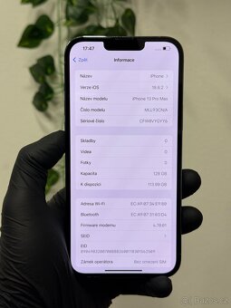 iPhone 13 Pro Max 128GB modrá - 6