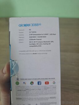 Mobilní tlačítkový telefon Alcatel 3088x - 6