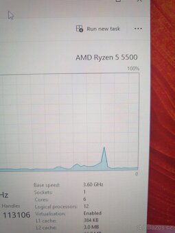gaming pc /rx6600xt/r5 5500/32gb/1tb - 6