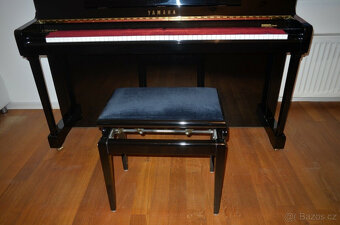 YAMAHA - Piano - Pianino - Model V 118 N-T - černé leštěné - 6