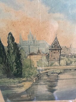 Praha-Židovský ostrov,sig.Mayer Josef, nar.1895 - 6