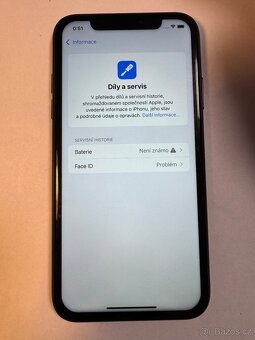 Apple iPhone Xr 64gb kondice baterie 100% Nefunkční Face - 6