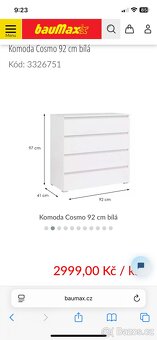 Skříň a komoda set- baumax - 6