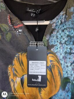 nové šaty Smashed Lemon v.36-40/S-L pružné - 6