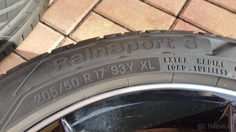 ALU kola ŠKODA SCALA 5x100 R17 letní sada 205/50 r17 NOVÉ - 6