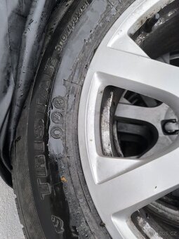 prodám zimní pneu s originálními disky na AUDI Q5 - 6
