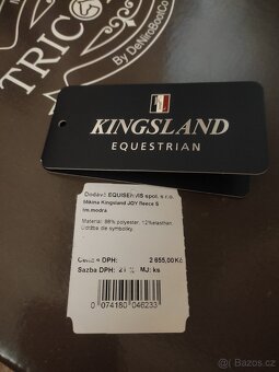 Kingsland teplá zimní mikina s kožíškem zevnitř - 6