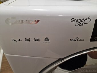 Prodám úzkou sušičku CANDY GVS4 H7A1TCEX-S - 6