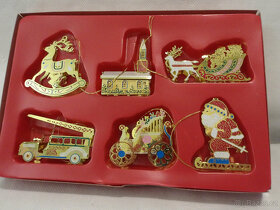 Vánoční kovové ozdoby - 6