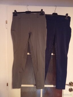 jezdecké kalhoty/legíny s celogripem, vel.38/40 - 6