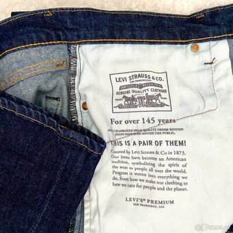 Pánské džíny LEVI’S PREMIUM vel. W36 L32 - 6