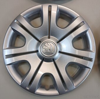 Poklice Škoda 14" 4 ks NOVÉ - 6