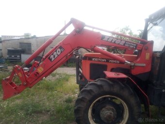 Prodám zetor 7245 s čelním nakladačem trac-lift 220 sl - 6