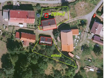 2x nemovitost - chalupa+stodola, 2x zahrady - 6