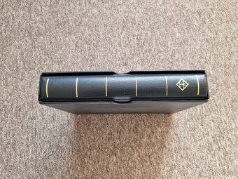 Albové desky LEUCHTTURM VARIO F + zasklené listy POFIS 67 ks - 6