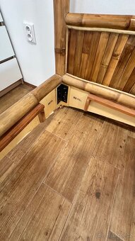 Manželská postel bambus - 6