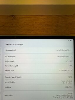 HUAWEI MatePad 12 X PaperMatte edition 12/256GB záruka 20 mě - 6