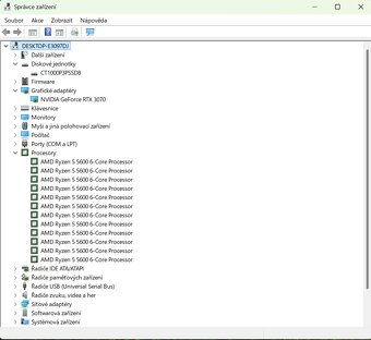 🖥️Herní PC RYZEN 5 5600,RTX 3070,32 GB RAM,1 TB SSD - 6
