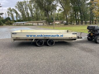 Brždený přívěs Henra 2700 kg, 185x400 cm, nová stk - 6