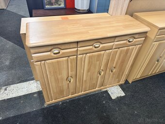 Hezká komoda se šuplíky a dveřmi dekor Buk - 6