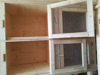 Nová králíkárna 1-9ti kotcová - 6