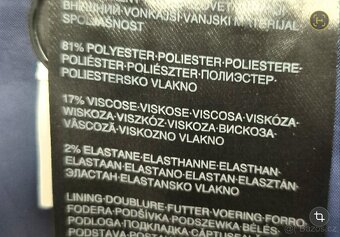 Pánský černý oblek (vel. 46) - ZÁNOVNÍ - 6