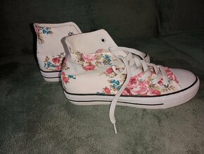 Květované tenisky, vel. 40 - 6