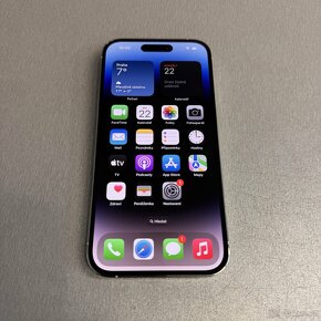 iPhone 14 Pro 512GB silver, pěkný stav, 12 měsíců záruka - 6