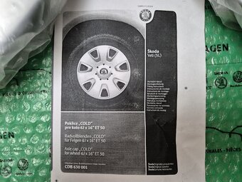 kryt kola (poklice) COLD 6Jx16 Škoda Yeti - 6
