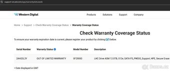 ✅ 12TB HDD již mimo záruku - 6