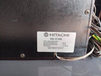 HITACHI HS E 100 regálové reproduktory - 6
