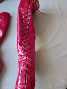 Ballet boty pod kolena - 6