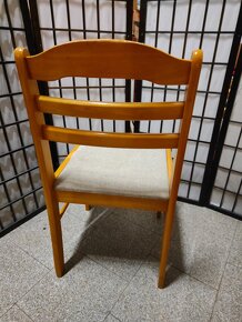 Židle jídelní čalouněné - 6