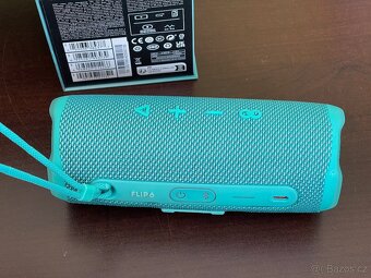 Bezdrátový reproduktor JBL Flip 6 - tyrkysový - 6