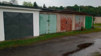 Pronájem řadové garáže 18 m2 bez el., Nádražní ul., MB - 6