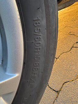 Alu kola 5x100 r15 185/60/15 - 6