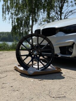 R19 5X120 BMW Styling 359 Satin Black - 6