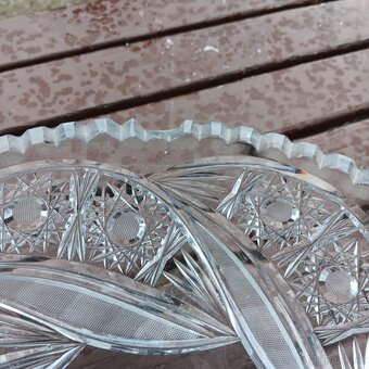 Velká skleněná mísa průměr 30cm - 6