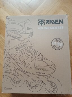 Dětské kolečkové brusle Raven Singer 3v1, vel. 33-36 - 6