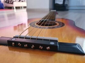 Dětská akustická kytara-žlutohnědá 78cm, cena: 950kč - 6