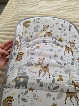 Vložka do kočárku-deka jersey 100x75 cm - 6