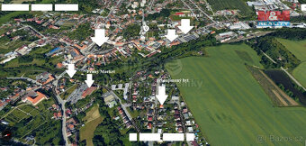 Pronájem, byt 1+1, 38 m2, Dačice, ul. B. Smetany - 6
